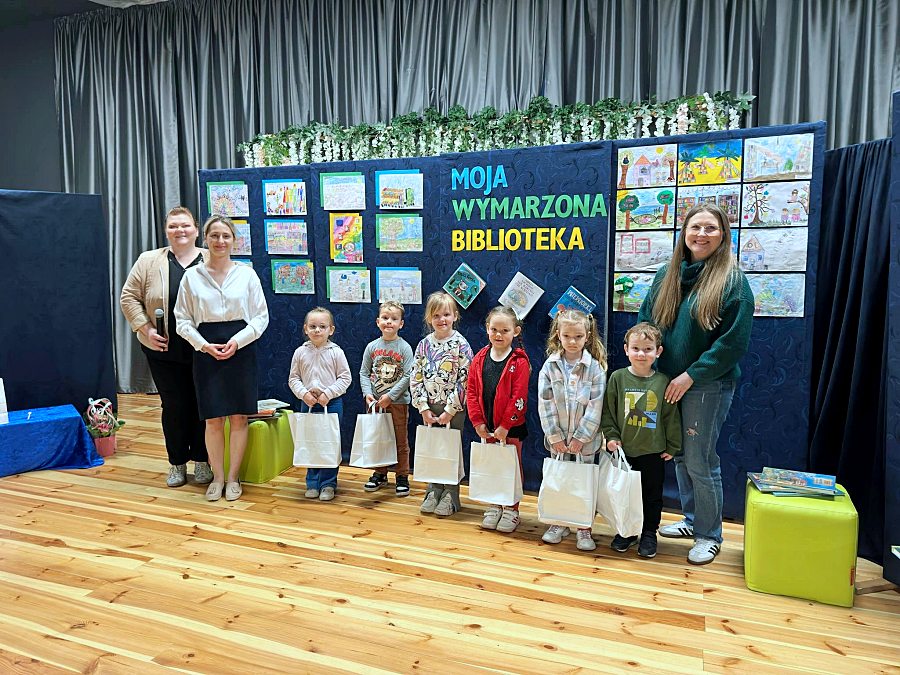 Konkurs plastyczny pt. „Moja wymarzona biblioteka”