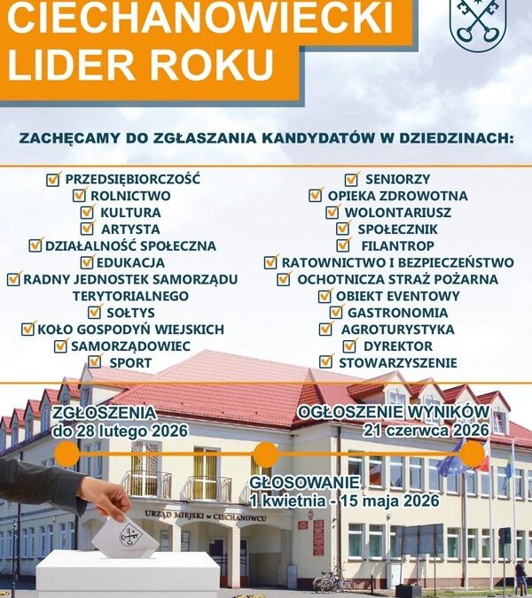 Ciechanowiecki Lider Roku