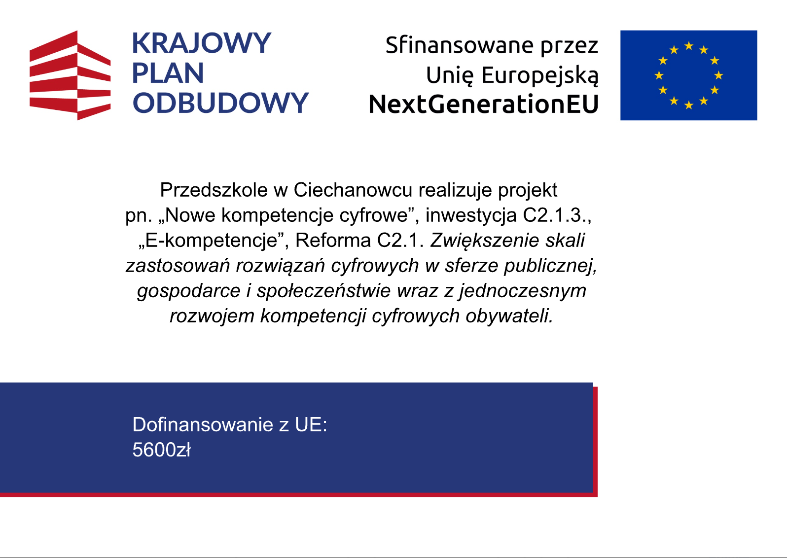 „Elektroniczne zasoby edukacyjne oraz własne e-materiały”